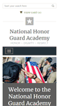 Mobile Screenshot of nationalhonorguardacademy.com